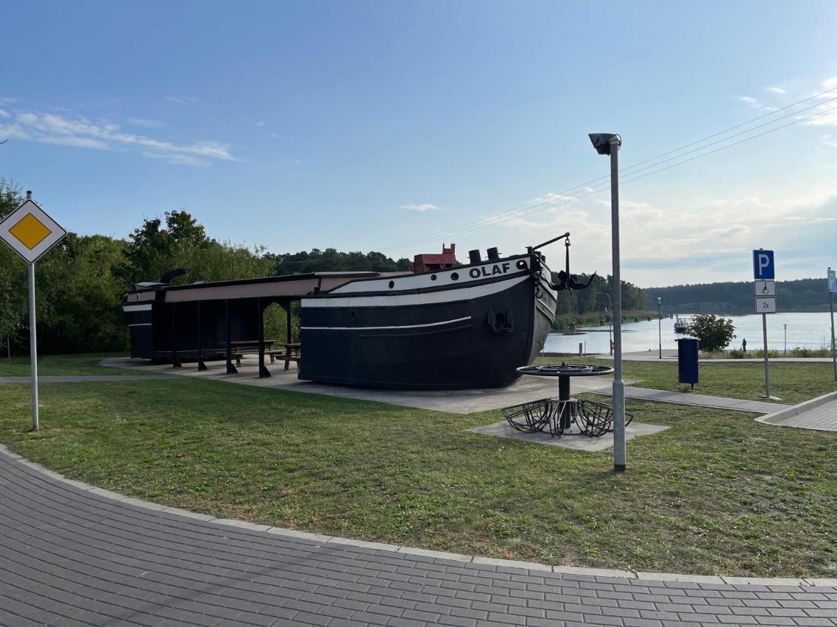 Elbparadies Ferienhaus am Niegripper See mit Pool Burg bei Magdeburg Exterior foto